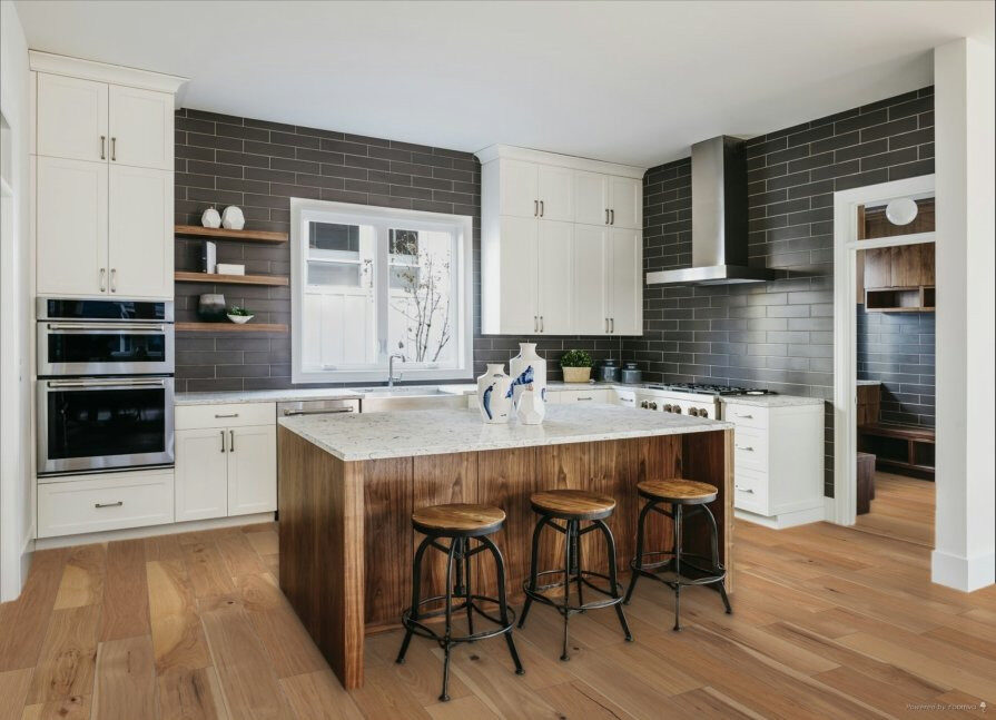 kitchen flooring - wood look